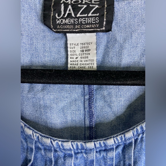 Vintage More Jazz Denim Dress - Picture 9 of 10